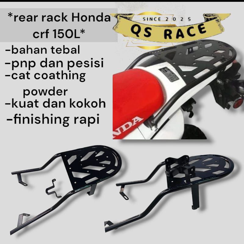 rear rack Honda crf 150L/behel bracket belakang Honda crf 150L