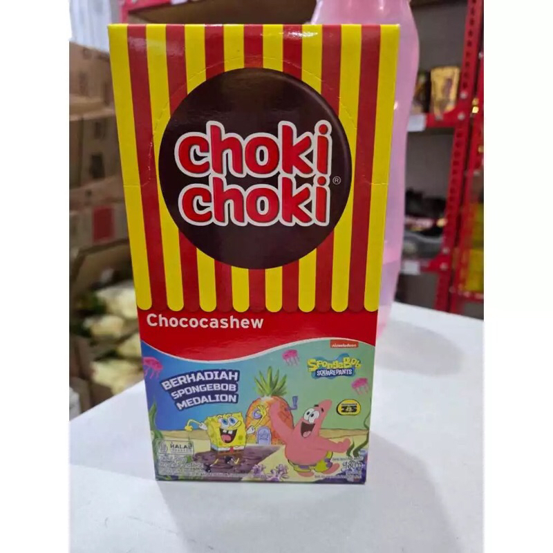 

CHOKI CHOKI COKLAT PASTA CHOCOCASHEW ISI 20pcs