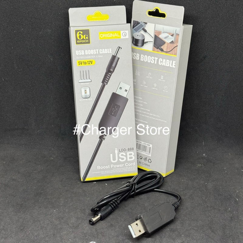 Kabel USB Modem / Cable WiFi Modem To DC 12 Volt Step Up