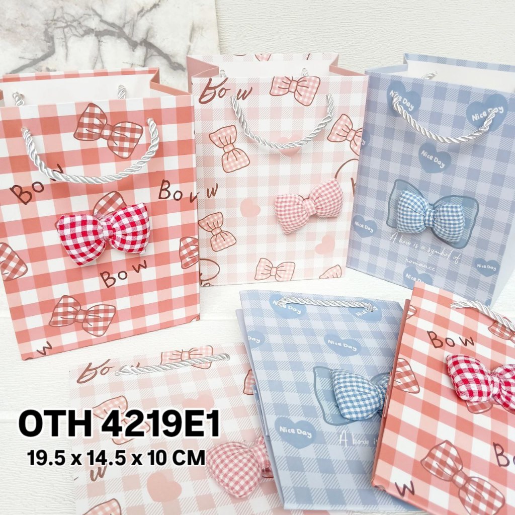 

OTH 4219E1 - ISI 12 PAPERBAG UK 19.5X14.5 TALI KUR BERDIRI MTF KTK-KTK TEMP PITA