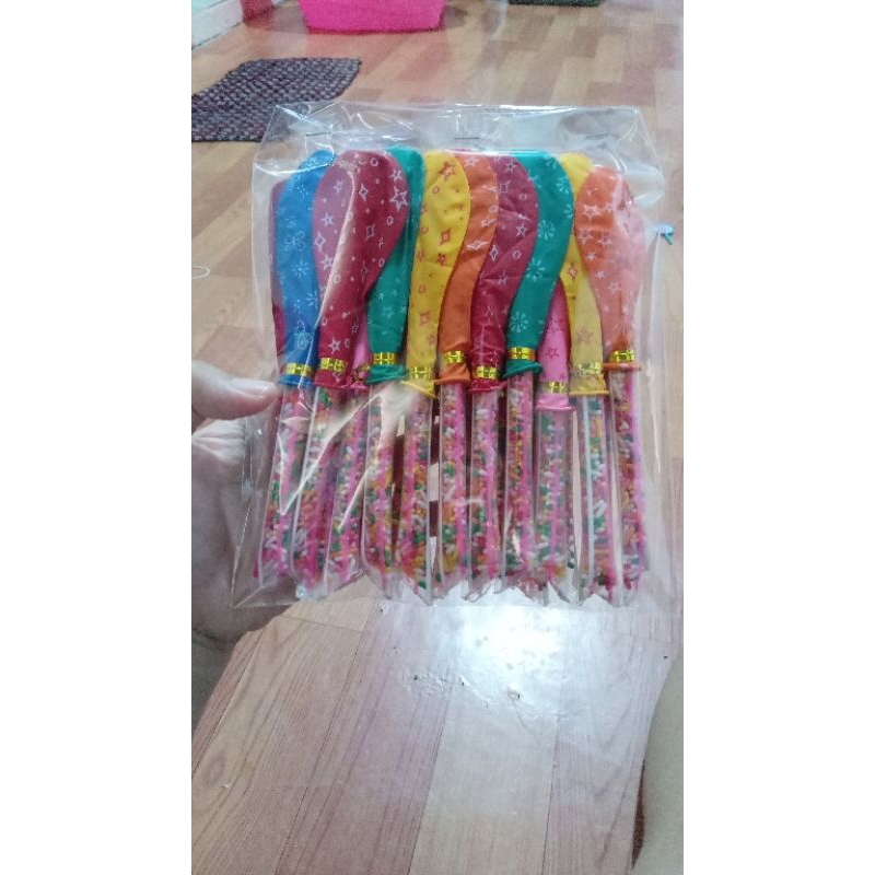 

jajanan stik ceres warna warni hadiah balon 1 pack @20