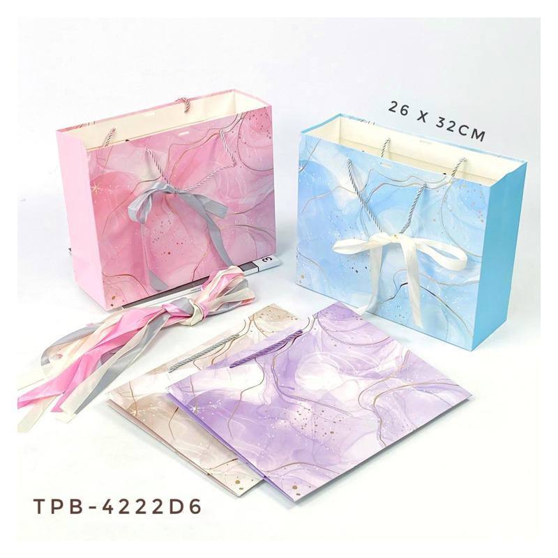 

OTH 4222D6 - ISI 12 PAPERBAG IKAT PITA MTF MIX D5 UK 26X32X11CM