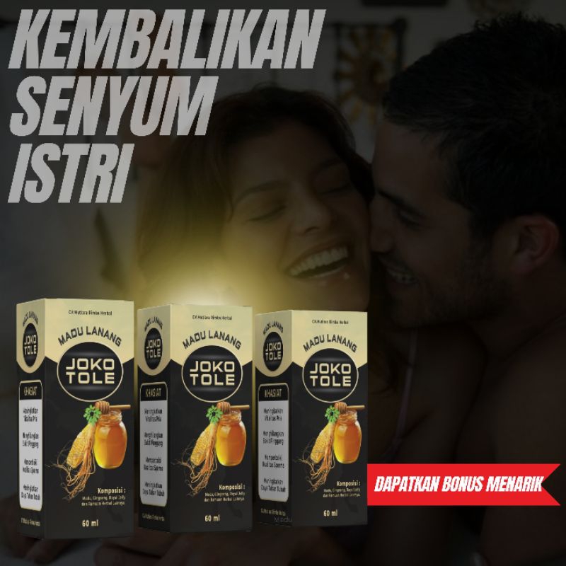 

Madu Herbal Jokotole Mengandung Rempah Herbal Untuk Vitamin Pria dan Pegalinu