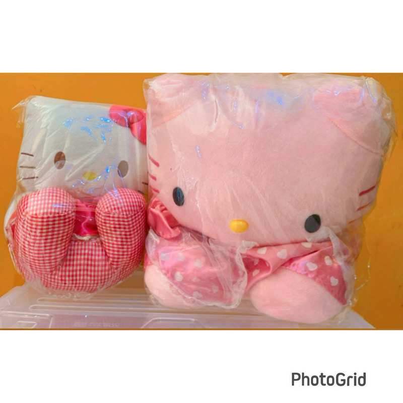 [Preloved]✅ Boneka Hellokitty uk. L & M  (free celengan Hk)