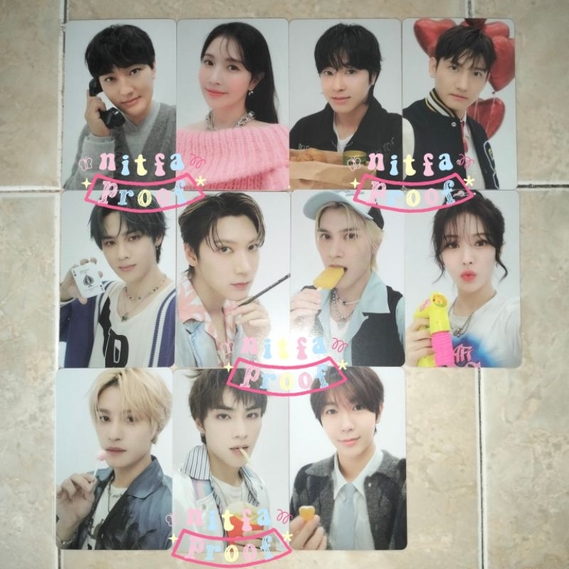 Photocard PC Album SMTOWN Family Ver Kangta Boa TVXQ WAYV Wendy Jaehyun Jungwoo Jaehee Ryo
