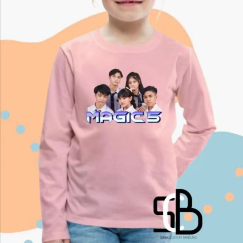 MAGIC 5 KAOS ANAK MAGIC 5 LENGAN PANJANG