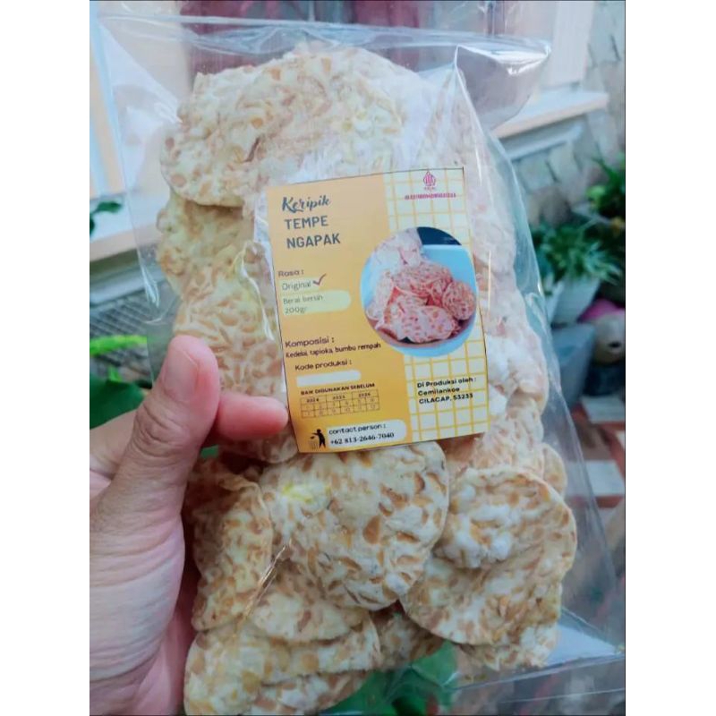 

KERIPIK TEMPE NGAPAK