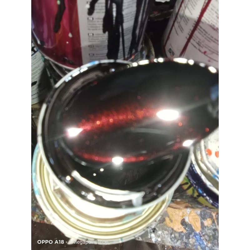 cat warn black lembayung merah cat hitam lembayung merah cat mobil cat motor cat pelek cat custom ca