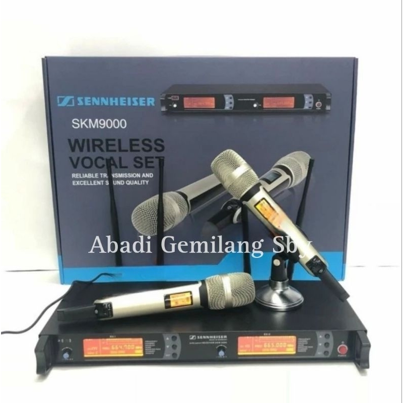 Mic Wireless Sennheiser SKM 9000 4 Antena/Mic Sennheiser SKM9000