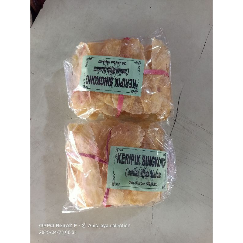 

KERIPIK SINGKONG LEMAK GURIH CAMILAN KHAS MADURA