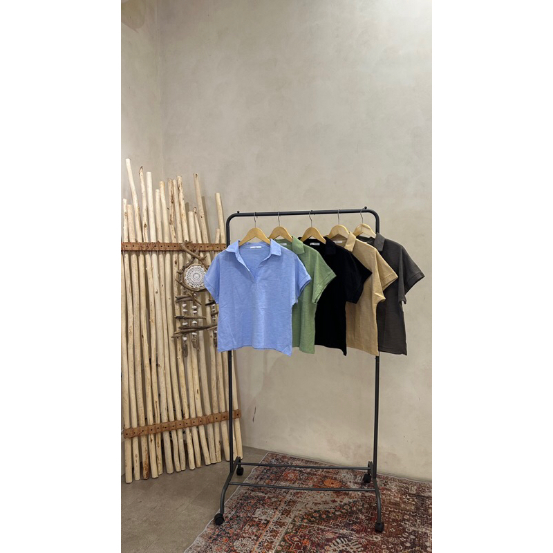 SL147 | KAOS BERKERAH by Cozy 7045 IMPORT BANGKOK | KAOS POLO BANGKOK | KAOS COZY MARYJANE BANGKOK |