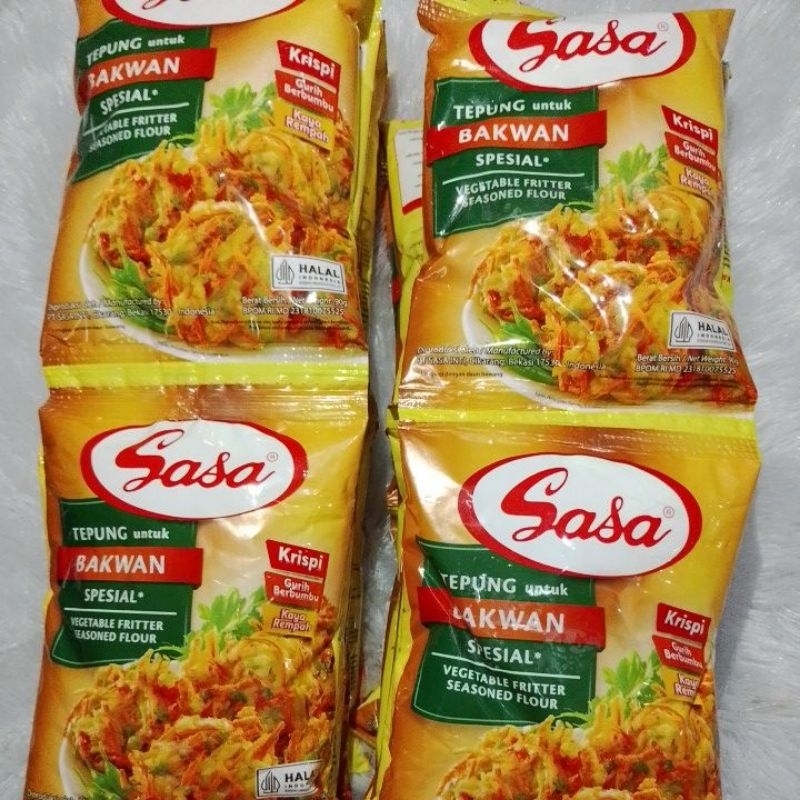 

TEPUNG SASA SPESIAL BAKWAN 90G ( renceng 10pcs)