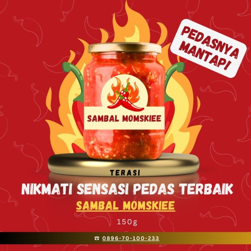 

SAMBAL TERASI MOMSKIEE 150G FOOD