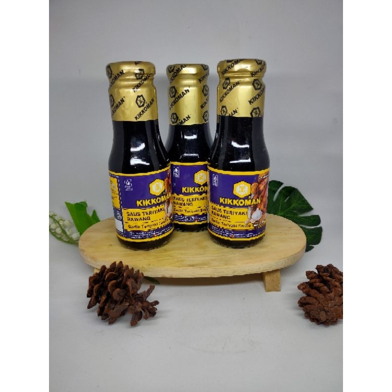 

kikkoman saus teriyaki bawang 300gr/saus marinasi