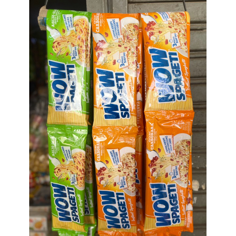 

WOW SPAGETI 88g,1 renceng 5pcs