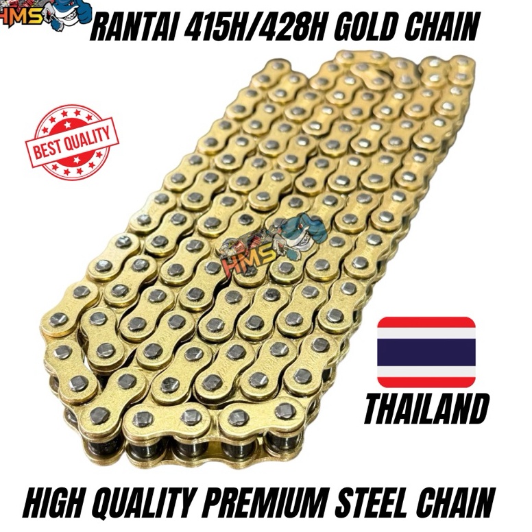 55PALING LARIS RANTAI RANTE GOLD EMAS 415 H 428 H 415H 428H THAILAND 13 12 11 L THAILAND PNP BISA UN