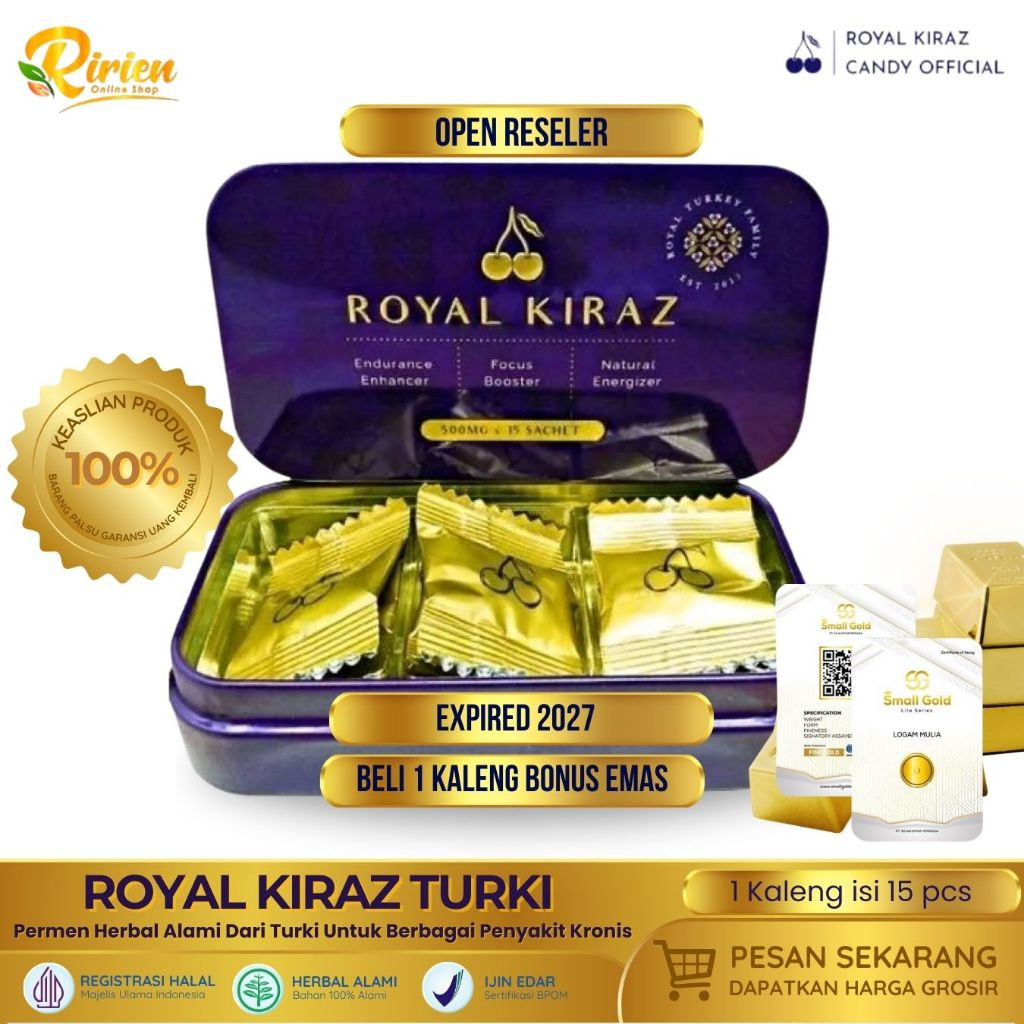 

PERMEN ROYAL KIRAZ CANDY HERBAL ORIGINAL dari TURKY