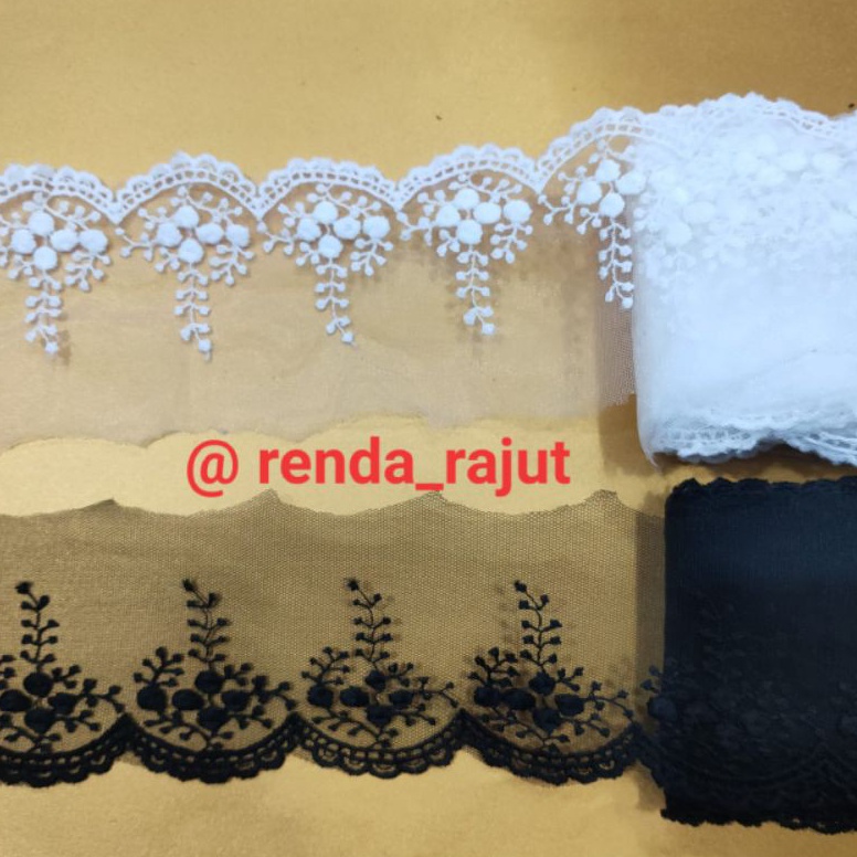 55TREND TERBARU Renda tile anggur renda anggur renda tulle isi 15 yard