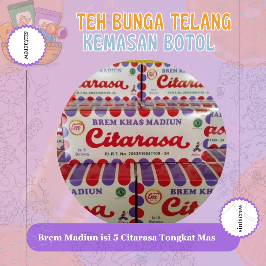 

Brem Madiun isi 5 Citarasa Tongkat Mas