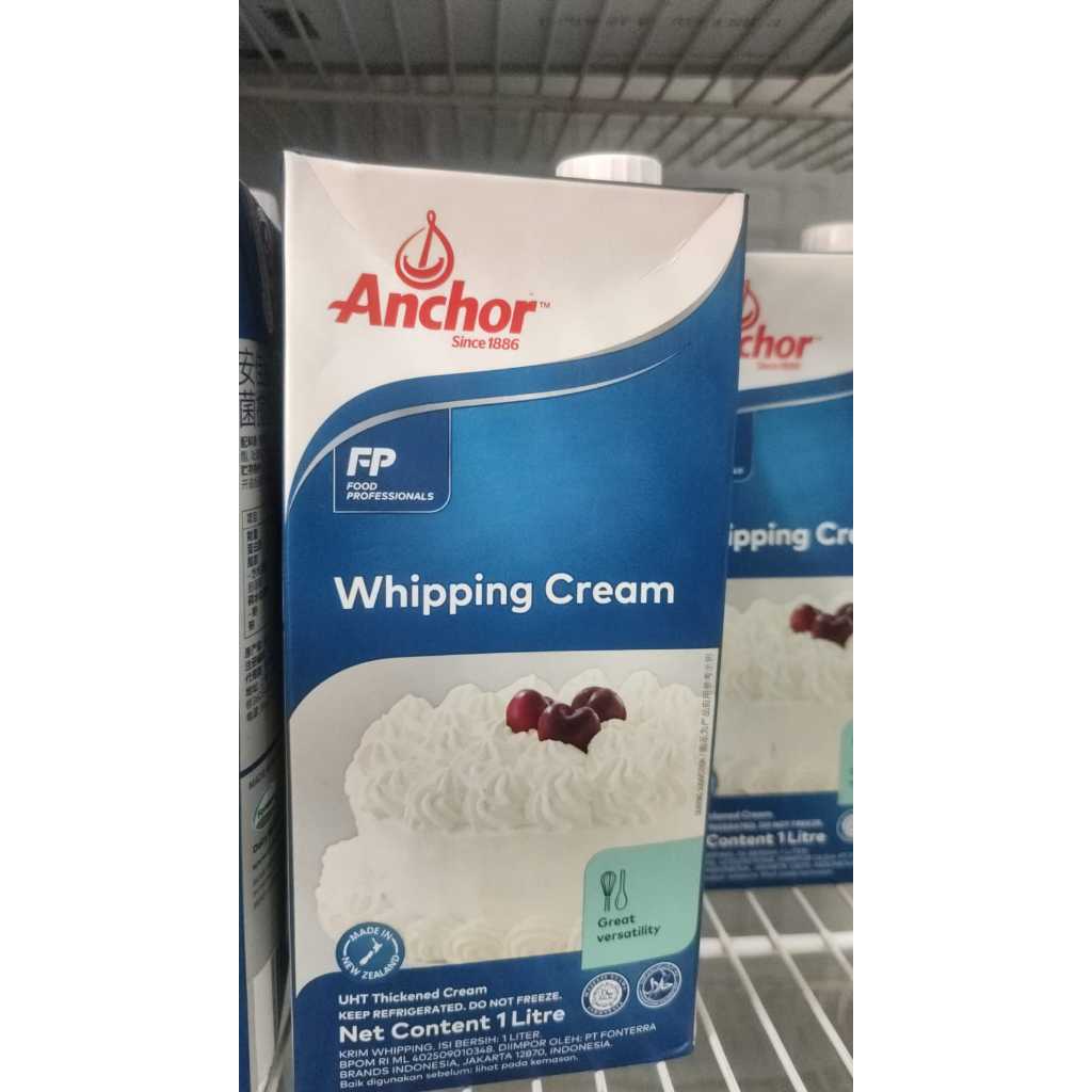 

ANCHOR WHIPPING CREAM 1LTR INSTANT