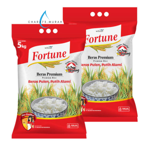 

Beras Fortune Beras Premium 5kg x 2 pcs Termurah QW01
