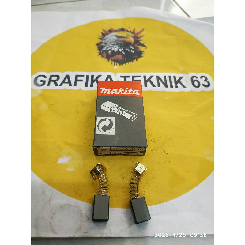 carbon brush makita cb a85/arang spul makita cb a85