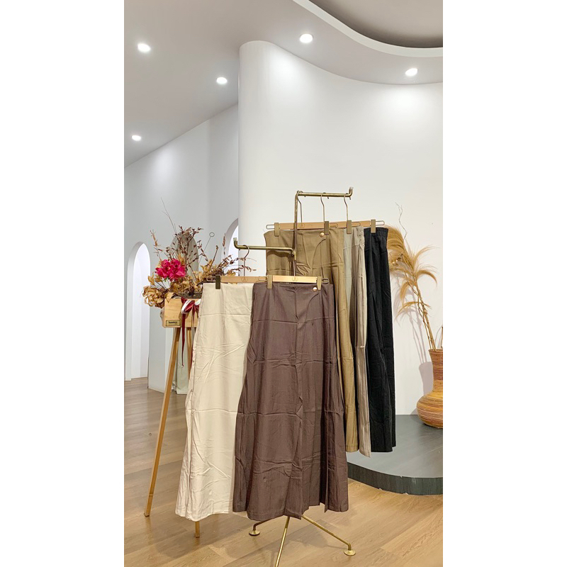 rok kancing samping terbaru