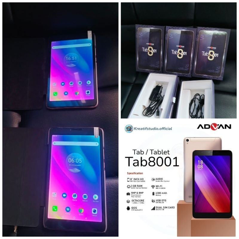 Tab advan 8001
