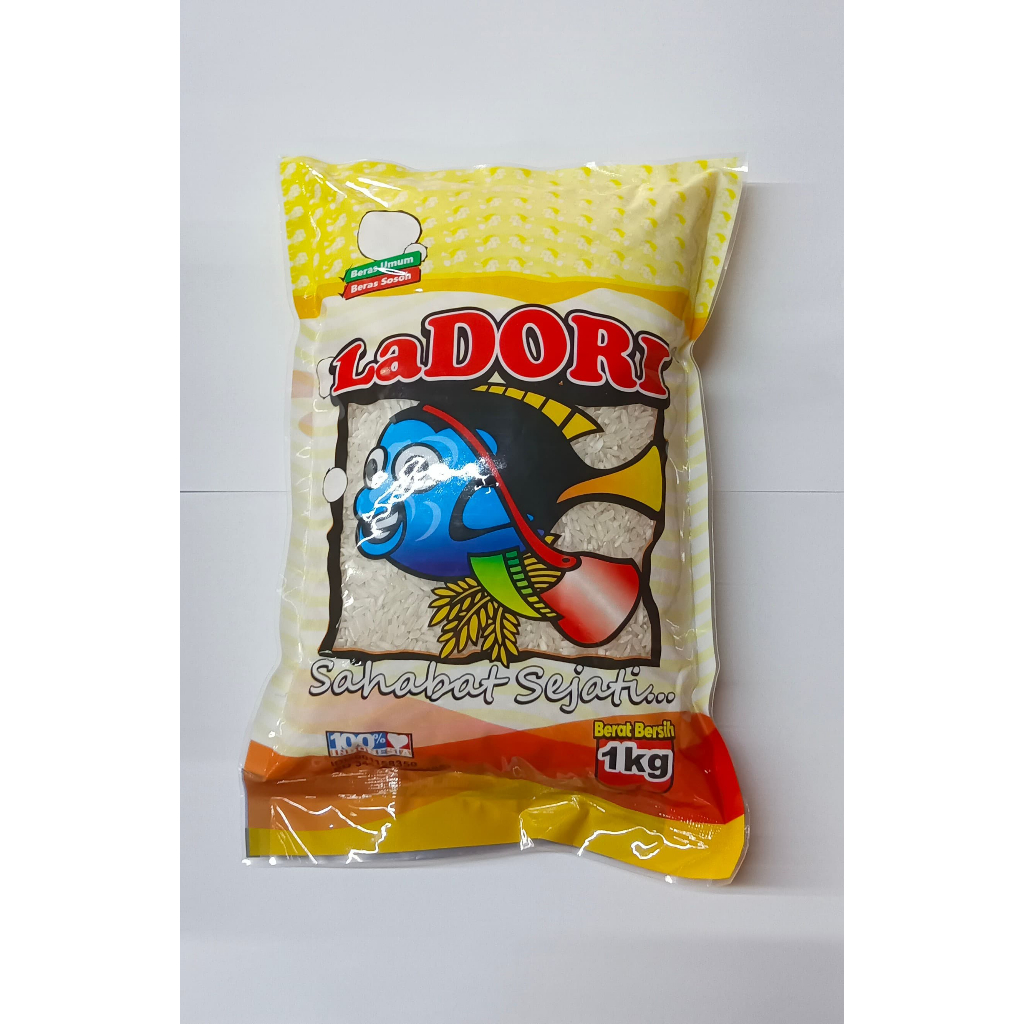 

Beras Ladori Kemasan 1Kg Kualitas Premium Enak Putih Bersih Tanpa Bahan Pengawet