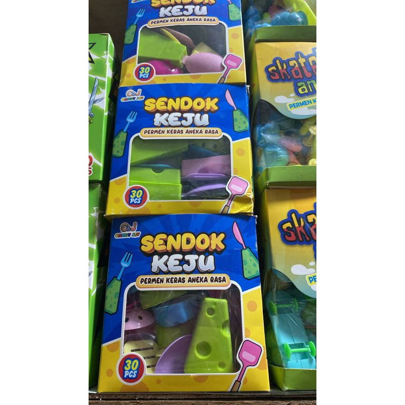 

permen sendok keju