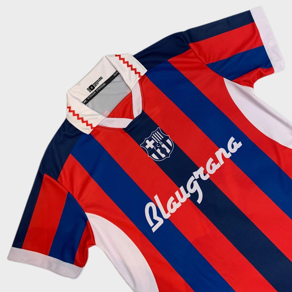 Jersey BARCA BLAUGRANA /Jesey Fantasi/Jersey Club Vintage