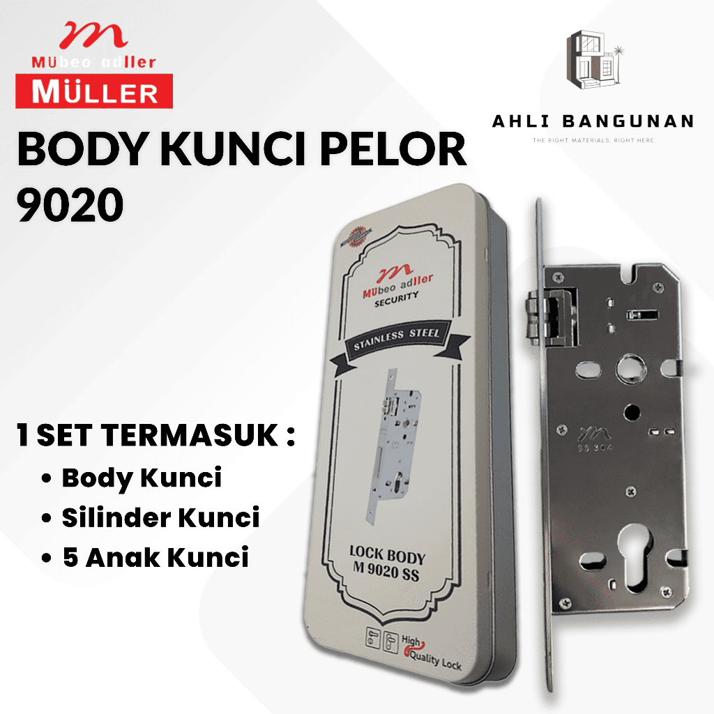 MULLER Body Kunci Pelor 9020