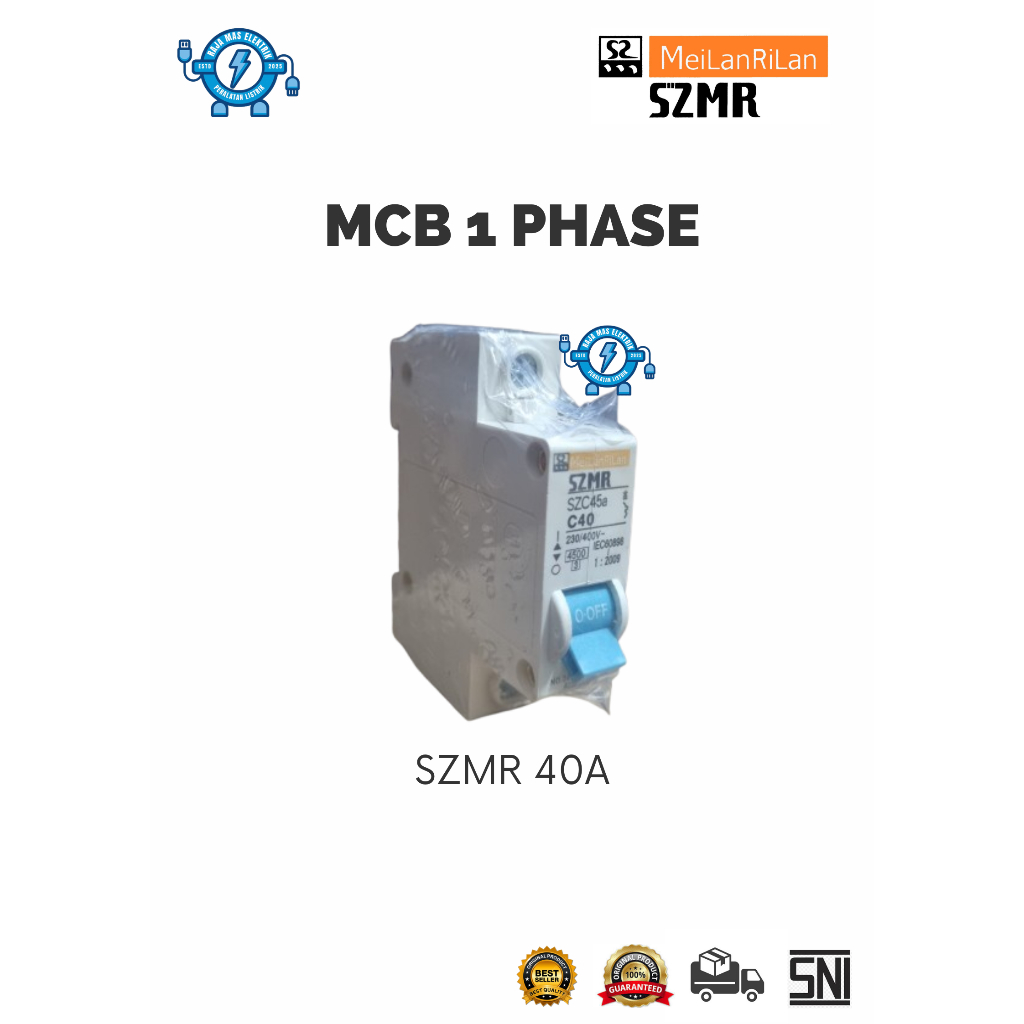 MCB 1 PHASE SZMR 40A MEILANRILAN