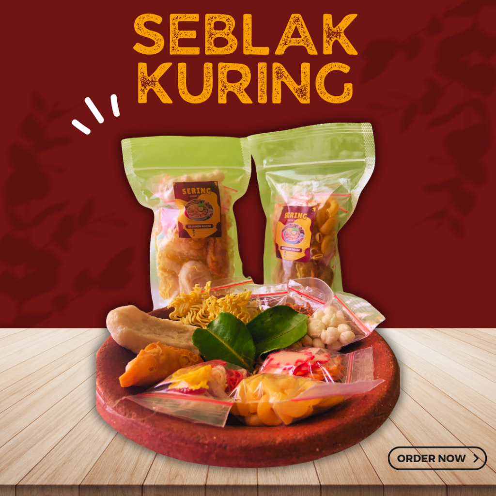 

Seblak Kuring Seblak Mix Seblak Kering Siap Saji komplit Bumbu Seblak