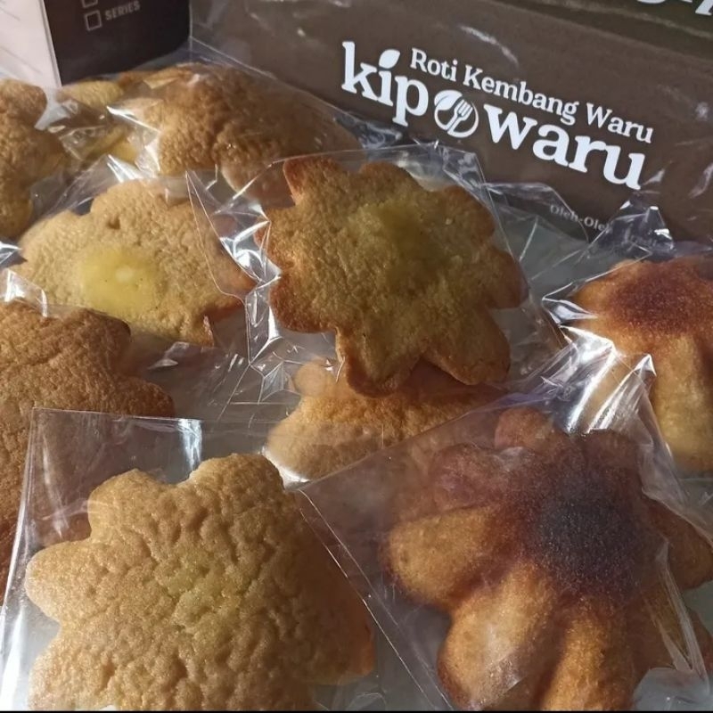 

BOLU JADUL KIPO WARU - Roti Kembang Waru