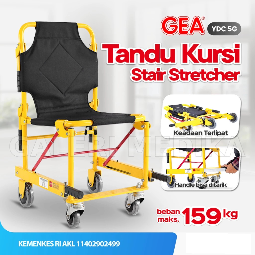 Tandu kursi GEA YDC-5G Stair Stretcher / Tandu Kursi Lipat GEA YDC-5G
