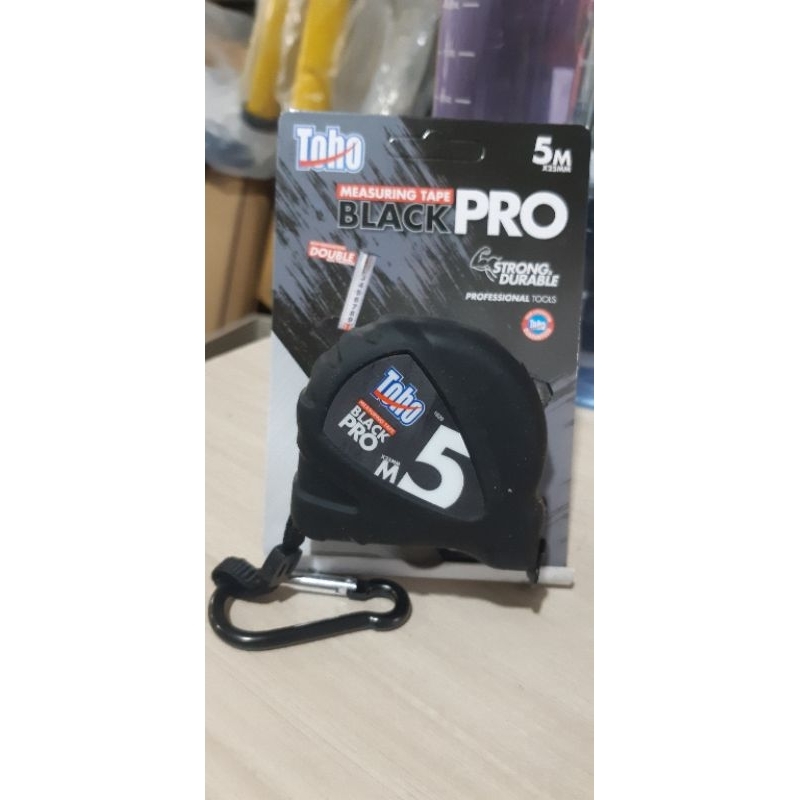 Toho meteran 5Mx25mm / measuring tape black pro Toho 5m
