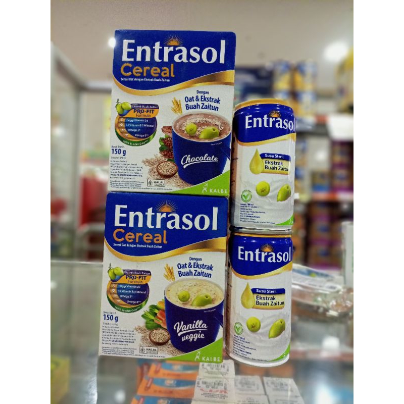 

ENTRASOL CEREAL 1BOX FREE ENTRASOL CAN