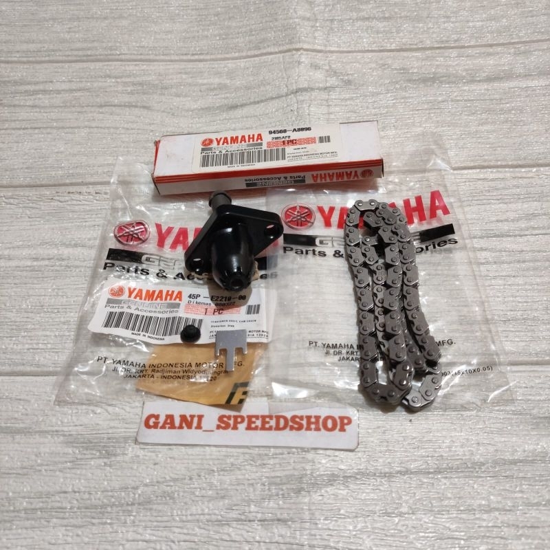 Rantai keteng set tonjokan keteng yamaha Byson ori