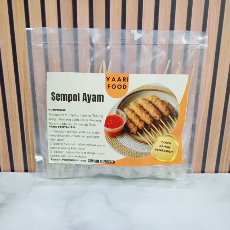 

Sempol Ayam Frozen Food 250gr - Camilan Anak / Sempol Goreng Enak. Rekomendasi stok Makanan Anak kos tinggal goreng