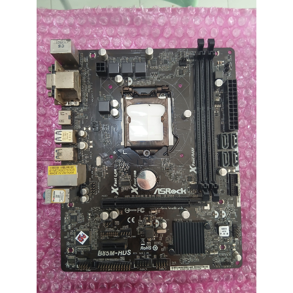 Motherboard B85-M ASROCK 2 SLOT RAM | Sonju Bass Komputer
