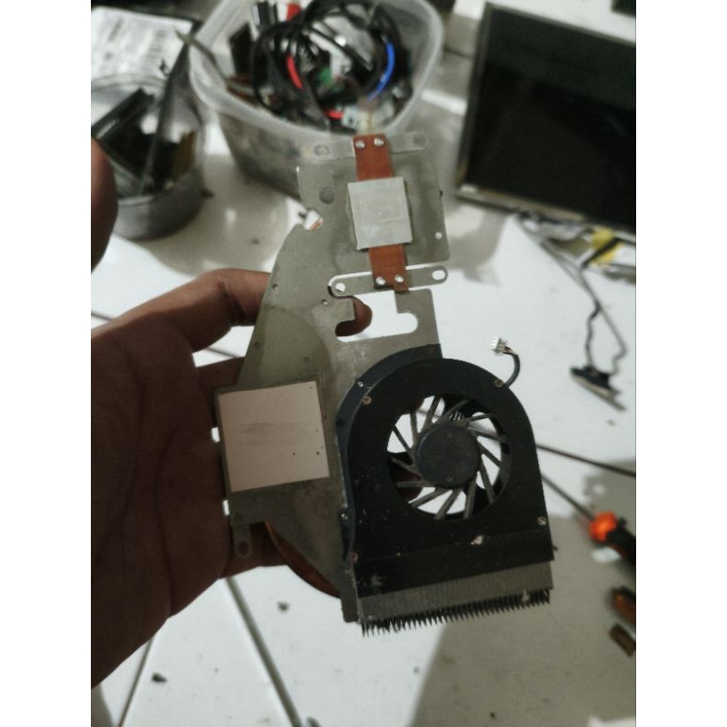 fan heatsink laptop acer travelmate 3200 ori