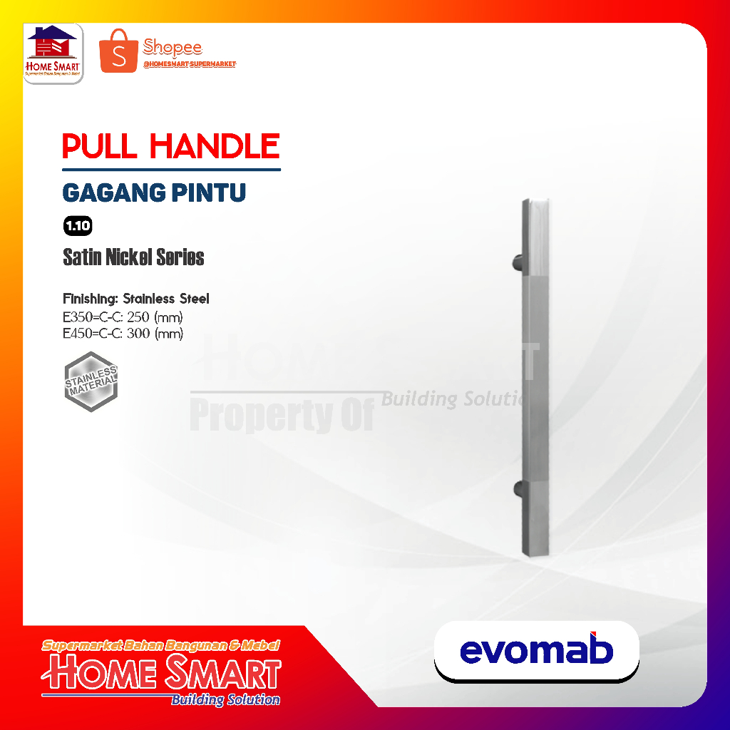Evomab Pull Handle Pintu Minimalis 1.10