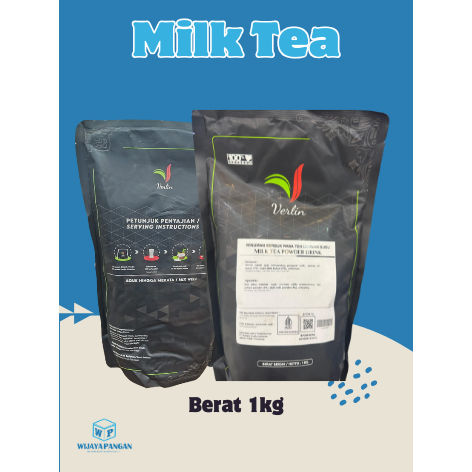 

NEW!! VERLIN rasa MILK TEA MURAH powder drink minuman bubuk (1kg)