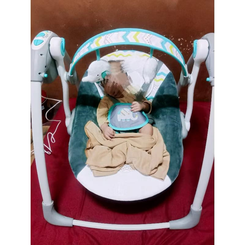 Preloved NEW Baby Bouncer Electric Ayunan Bayi Elektrik