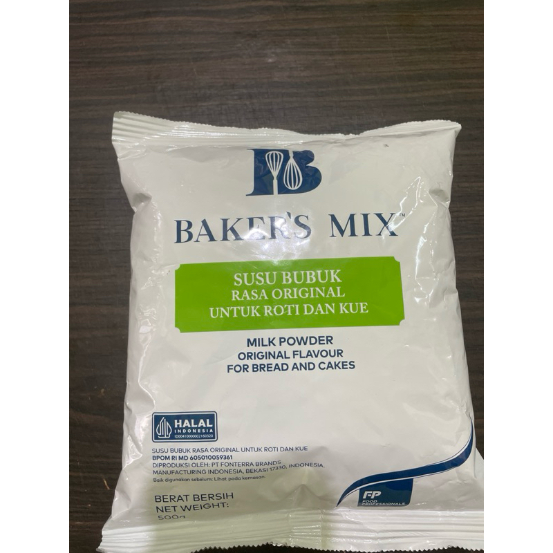 

baker's mix susu bubuk kemasan 500gr