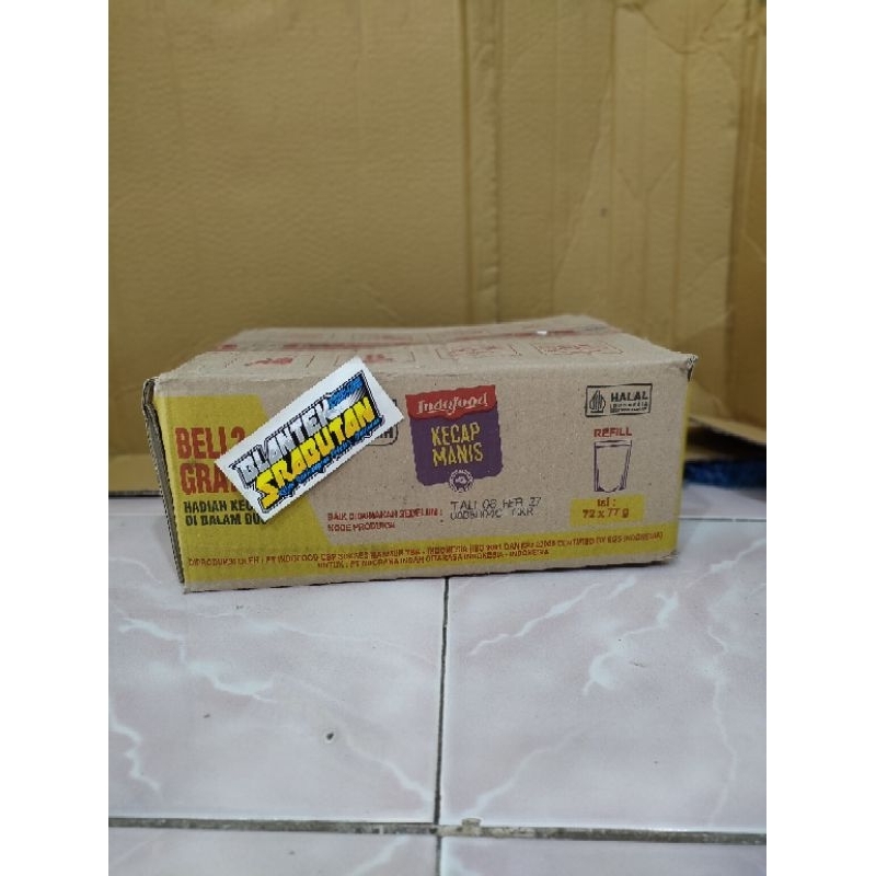 

(1 Dus Isi 72Pcs) Indofood Kecap Manis Revil 77g