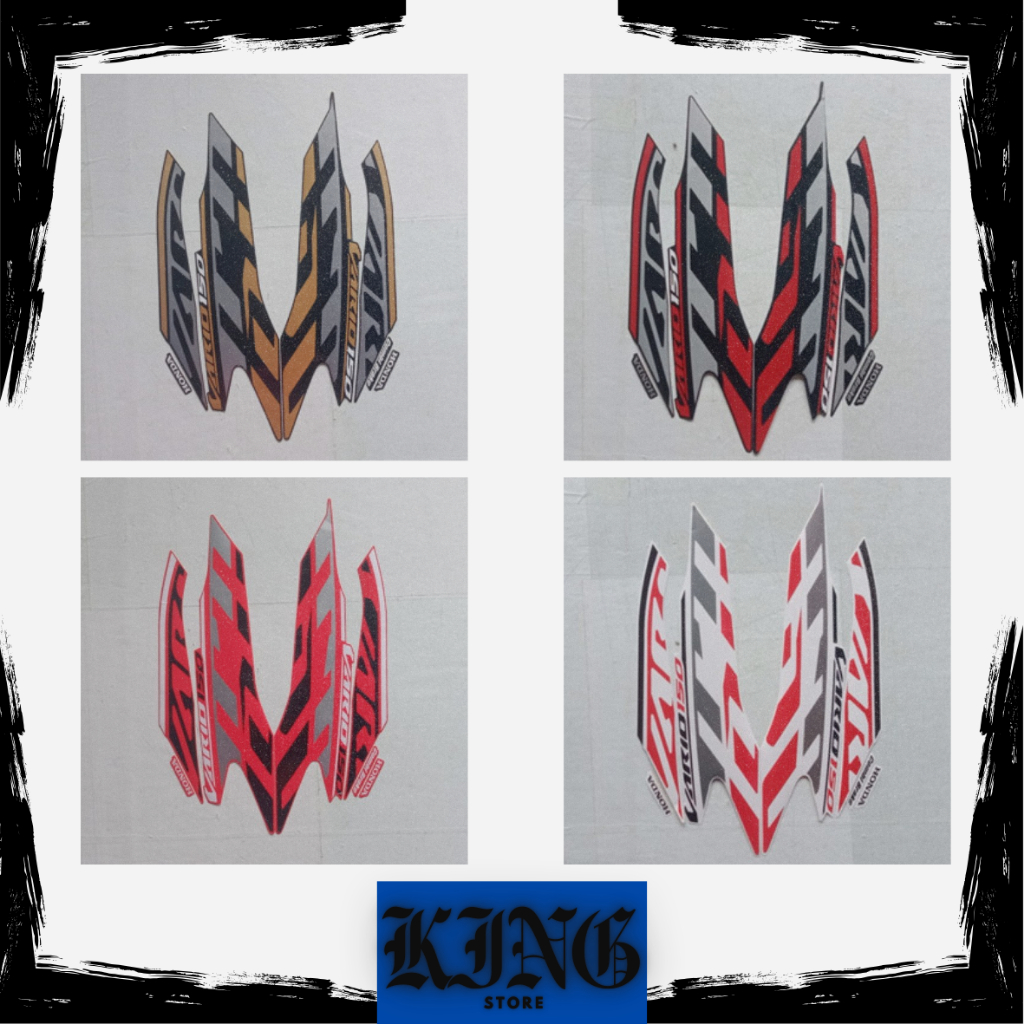 STIKER STRIPING HONDA VARIO 150 2020-2021 FULL STIKER LIS BODY MOTOR VARIO 2020-2021 STANDAR