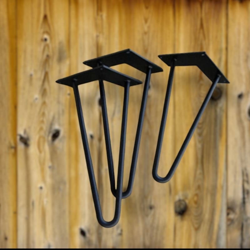 TERMURAH HAIRPIN LEGS , KAKI MEJA BESI TEBAL , KAKI MEJA BESI SNI 10MM, KAKI MEJA UNIK, KAKI MEJA MI