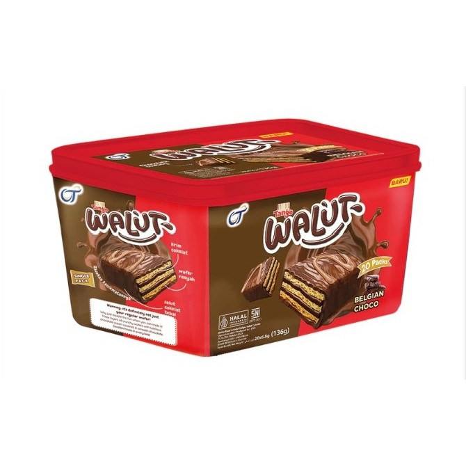 

Tango Walut Belgian Choco 136 Gram [1 Jar] / Tango walut jar limited edition lebaran 2025